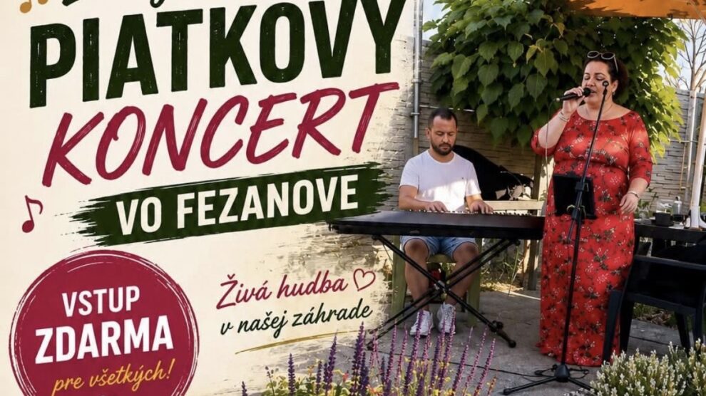 Hudobný večer vo Fezanove - august 2026 - Vendelína Michna a Ladislav Medvec